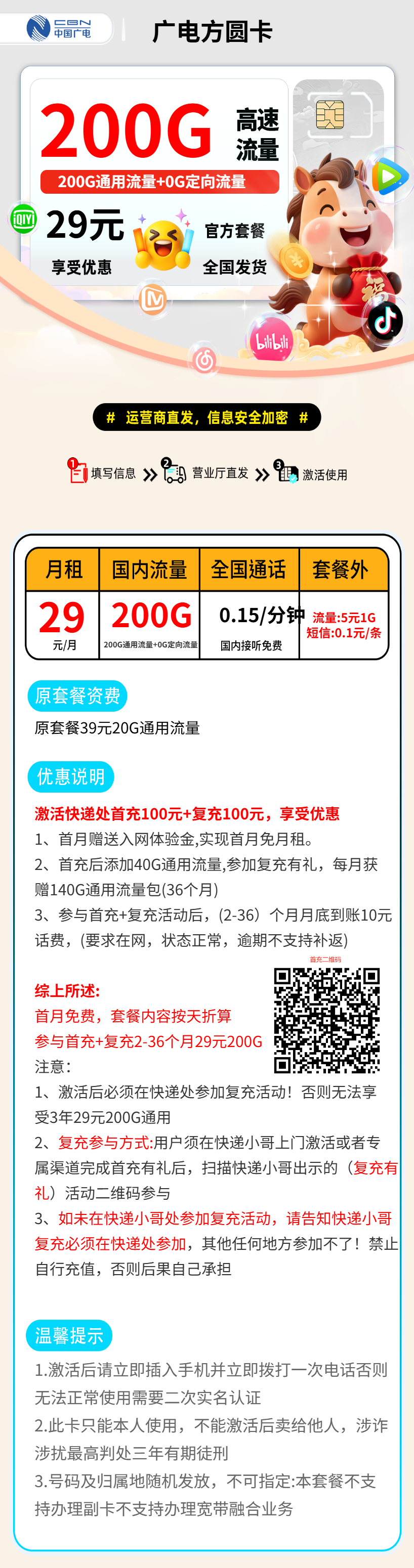 广电方圆卡【全国发货】 详情图 1